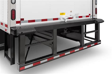 box truck rear bumper curled metal|service truck bumper design.